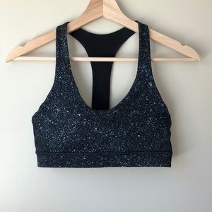 Lululemon black racerback sports bra